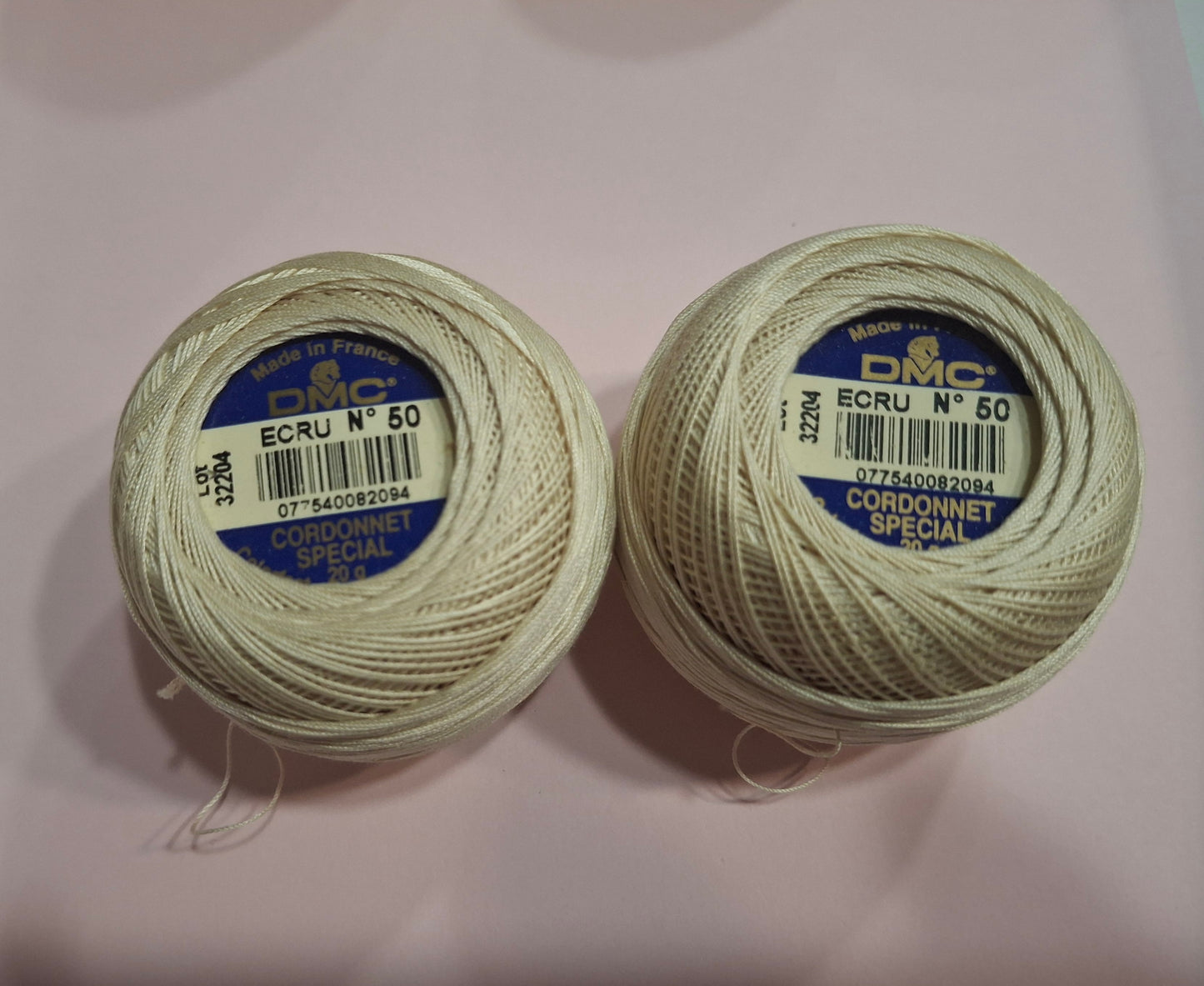 Cordonnet Spécial DMC art. 151 – Titolo 50 Ecru – Offerta stock 2 gomitoli