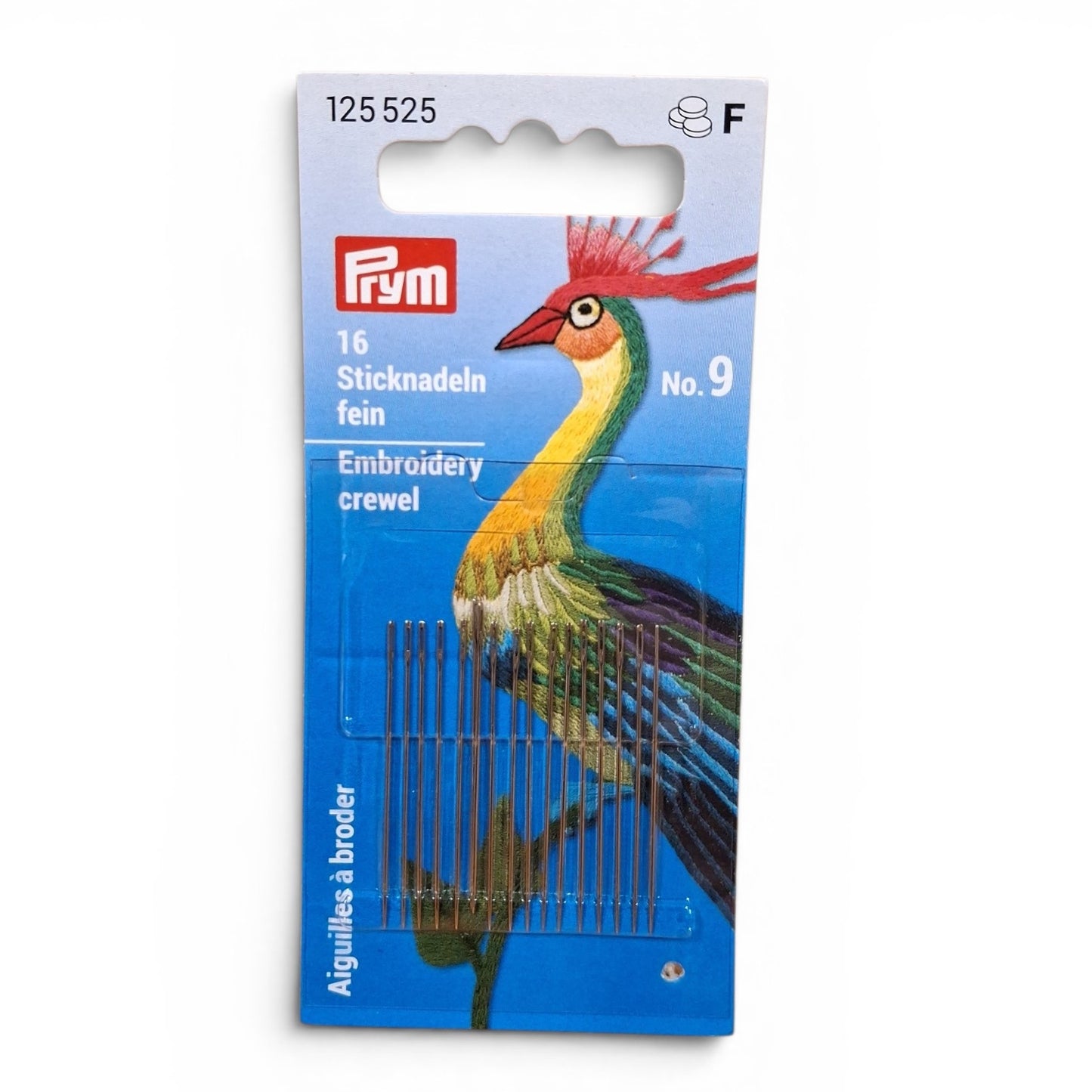 Aghi da Ricamo Prym Embroidery Crewel — No. 9