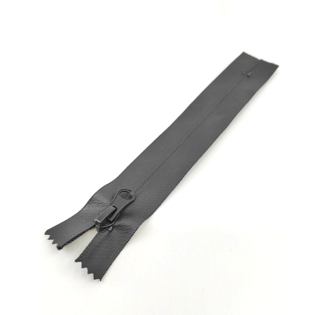 Chiusura lampo spalmata impermeabile idrorepellente fissa nylon 16 cm - Merceria Rispoli