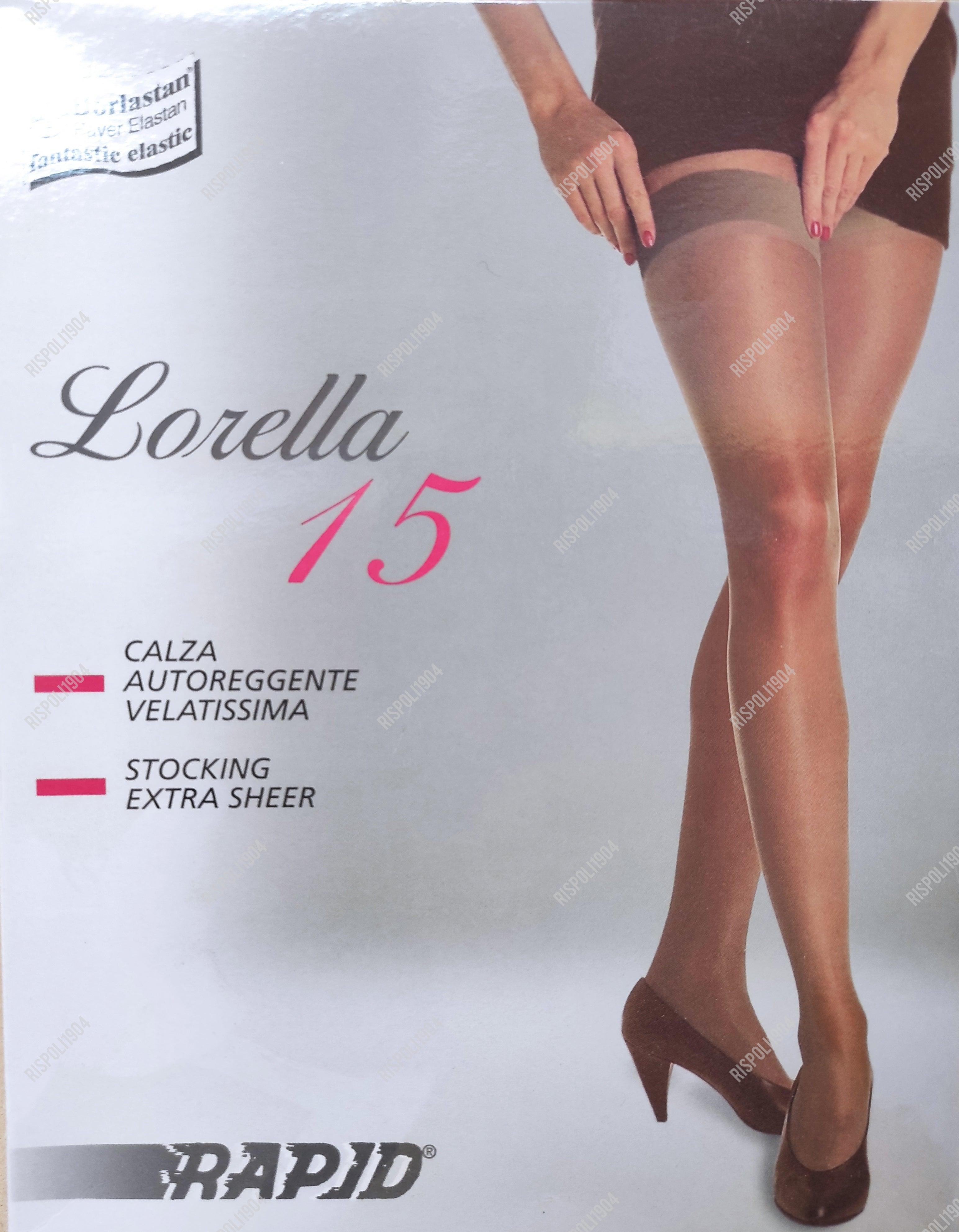 Calze autoreggenti taglia unica RAPID LORELLA 15 den SV