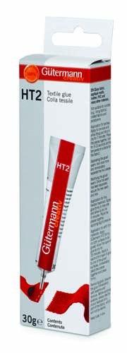 Colla per tessuti Gutermann HT2 pelle pvc cuoio strass applicazioni 30g. - Merceria Rispoli