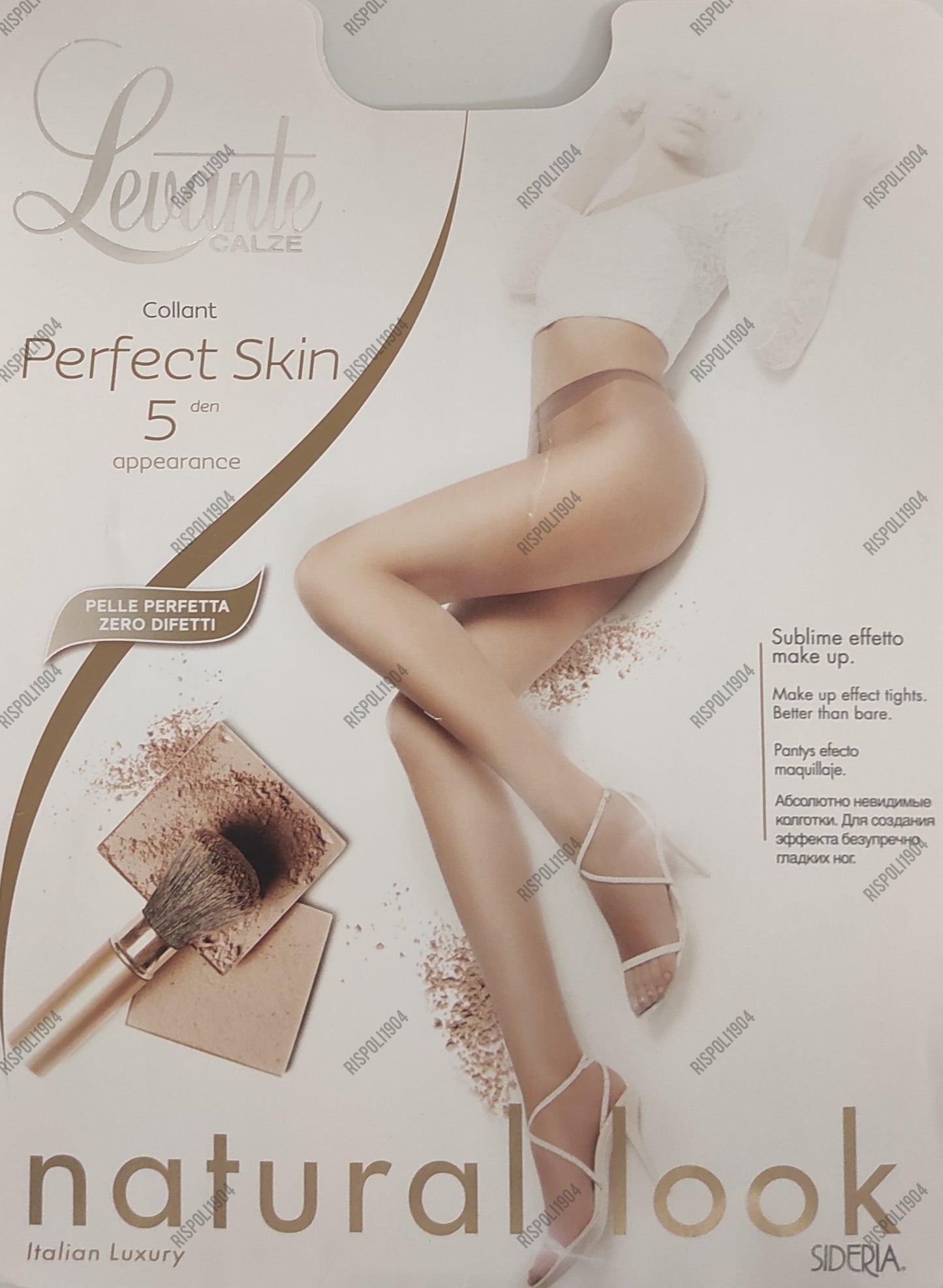 Collant velatissimi sandalo sposa Levante Perfect Skin 5 den - SVENDITA TOTALE! - Merceria Rispoli
