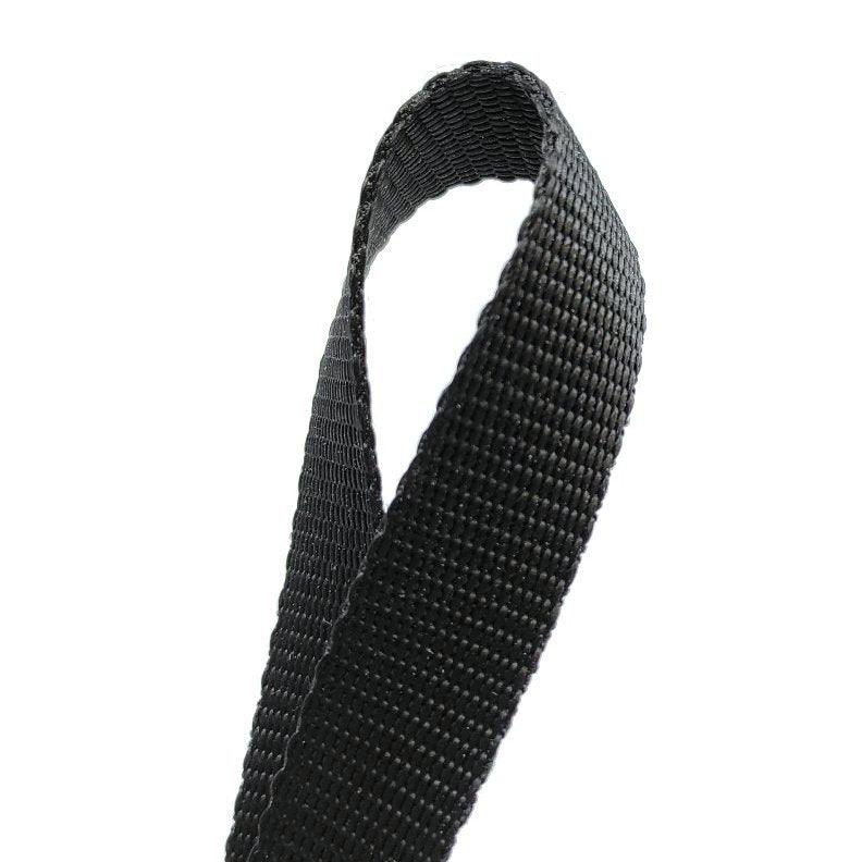 Nastro cordura nero borsa zaino marsupio tracolla valigia guinzaglio cintura - Merceria Rispoli