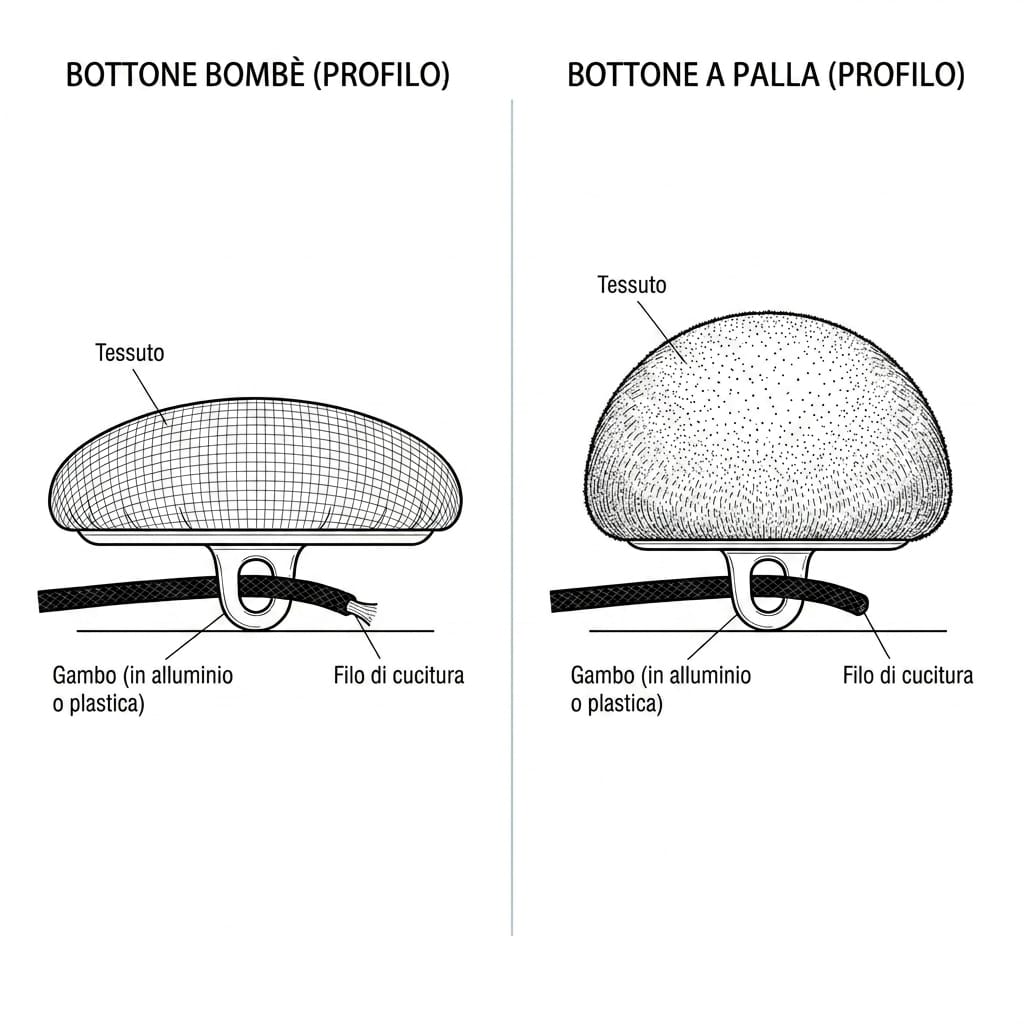 Bottoni rivestiti per te