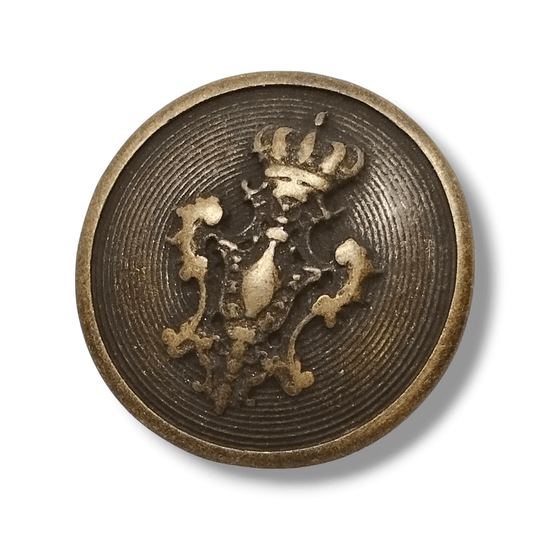 10 Bottoni In Metallo Per Vestiti - Nero, 25 Mm, Per Blazer, Cappotto, Camicia E Divisa - Foto 3