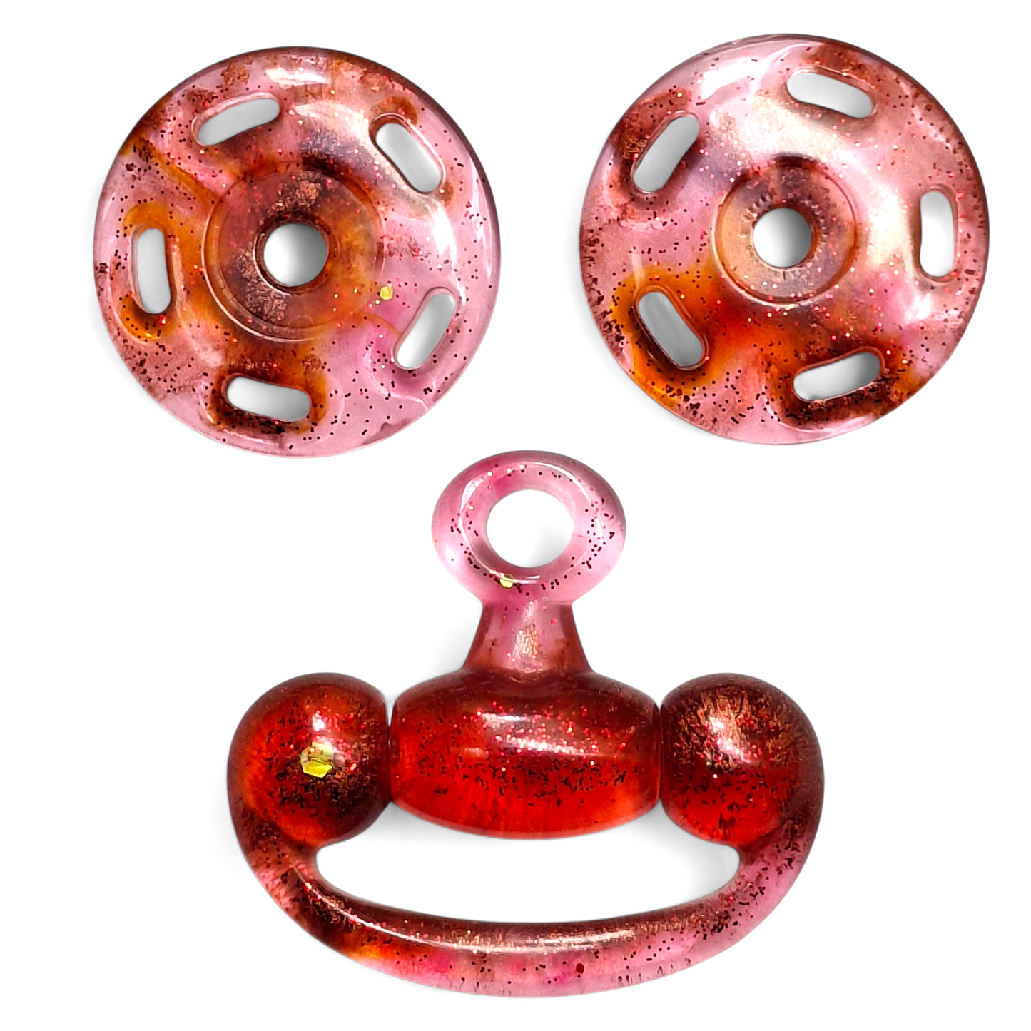 Set pendente e chiusura abbinata per borse artigianali – personalizzabile con finiture