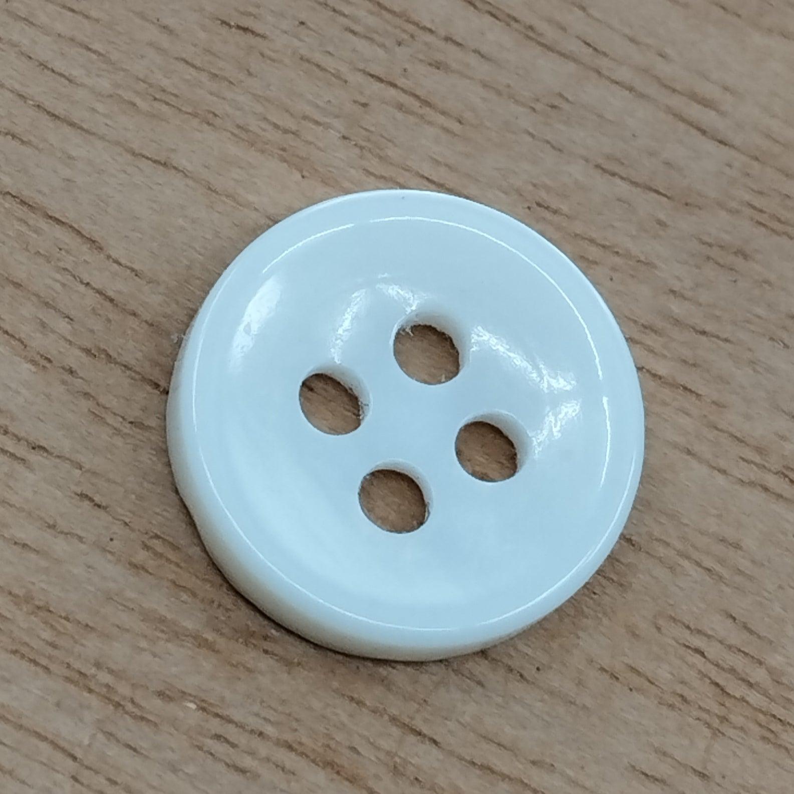 Bottoni camicia profilo basso 2 mm madreperla #856656 - Merceria Rispoli