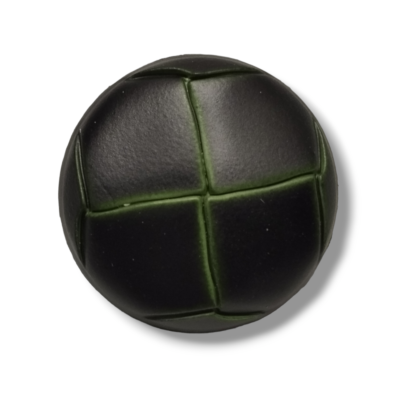 Imitation leather loden button
