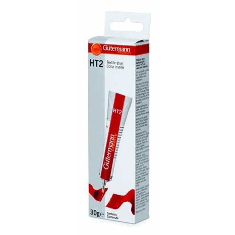 Colla per tessuti Gutermann HT2 30 g per pelle, PVC, cuoio e strass - Merceria Rispoli 1904