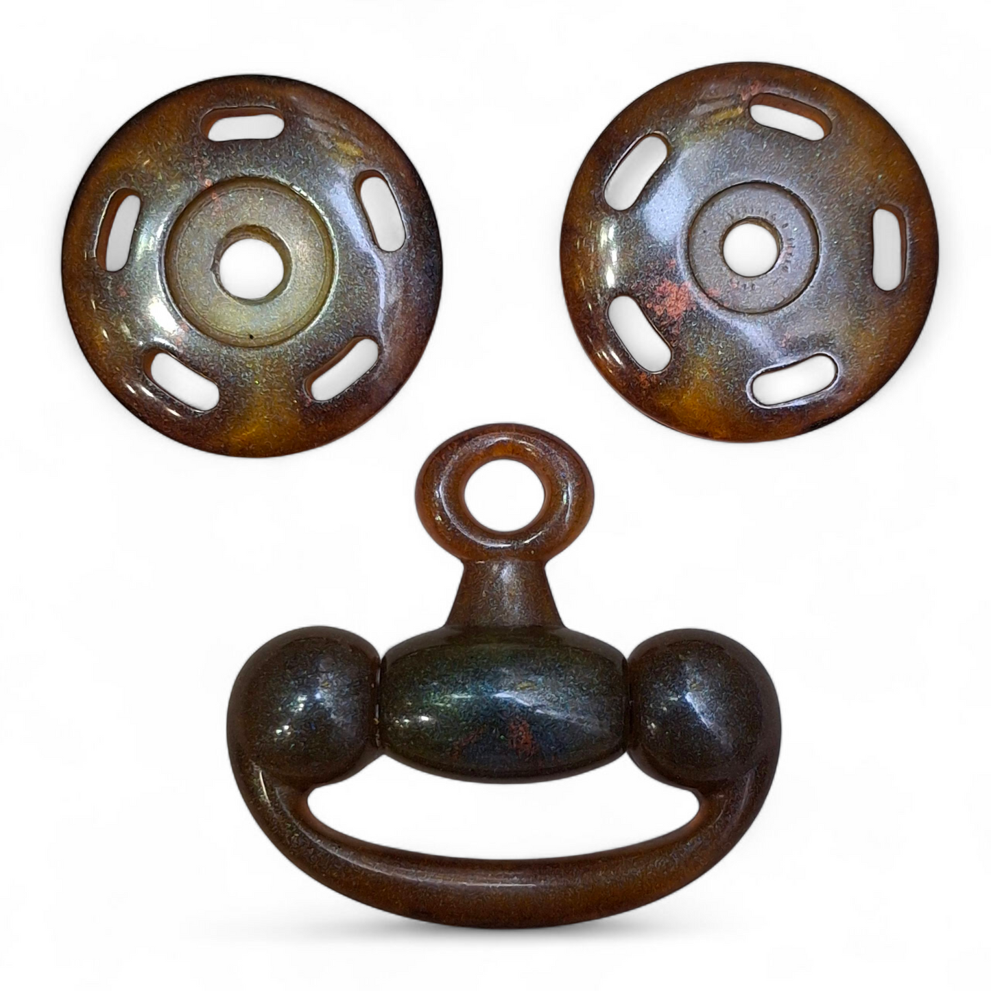 Set pendente e chiusura abbinata per borse artigianali – personalizzabile con finiture