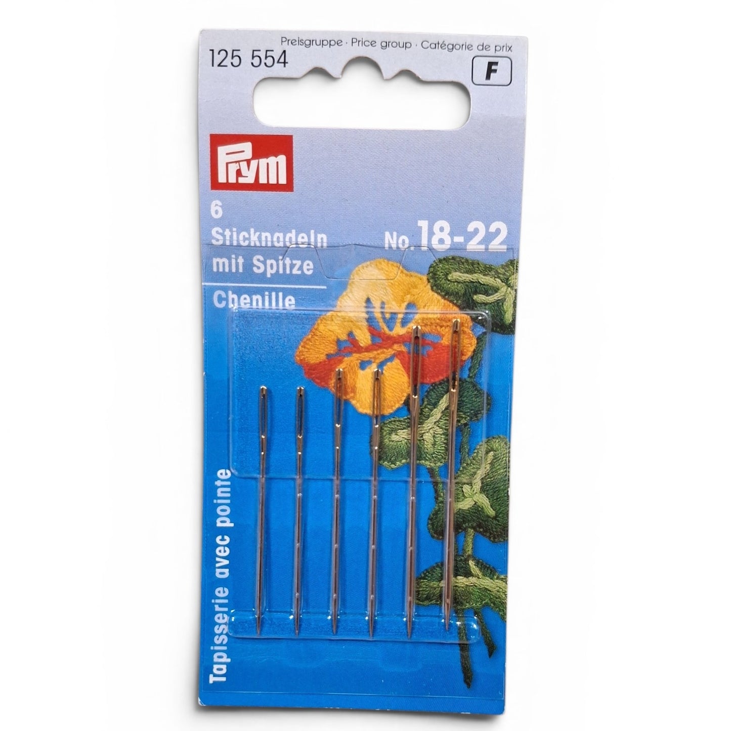 Aghi Chenille a Mano Prym — con Punta — No. 18-22