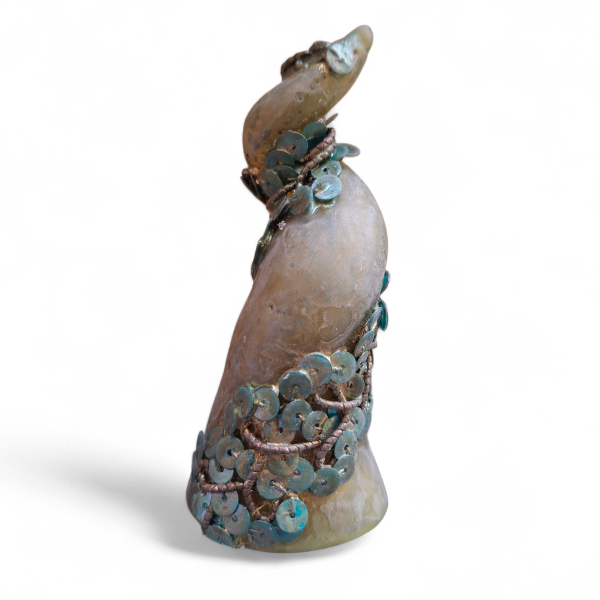 Corno D'Autore portafortuna - Collezione Intrecci