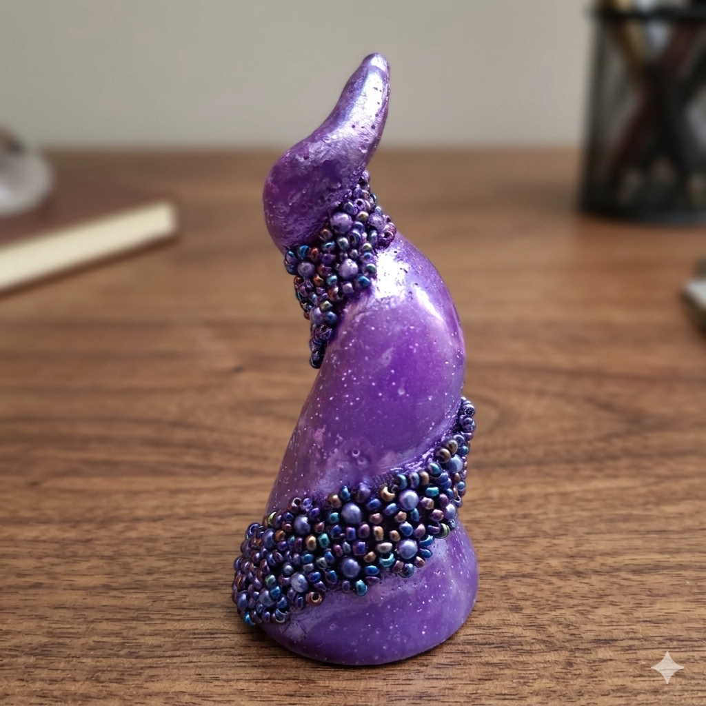 Corno D'Autore portafortuna - Collezione Intrecci