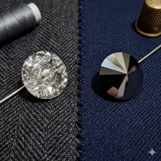Spillone Ascot con Strass Swarovski — Rispoli 1904