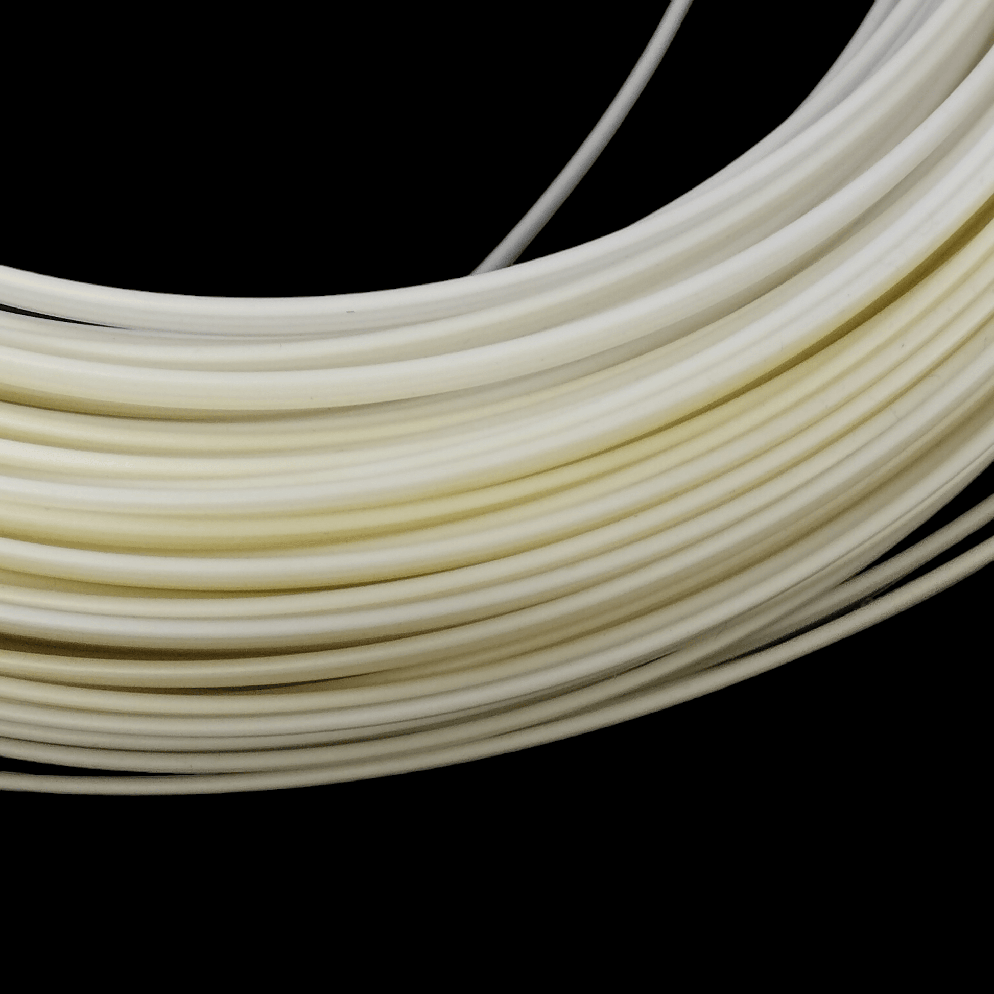 Stecca in plastica 5 x 1,5 mm colore bianco per abbigliamento - Merceria Rispoli