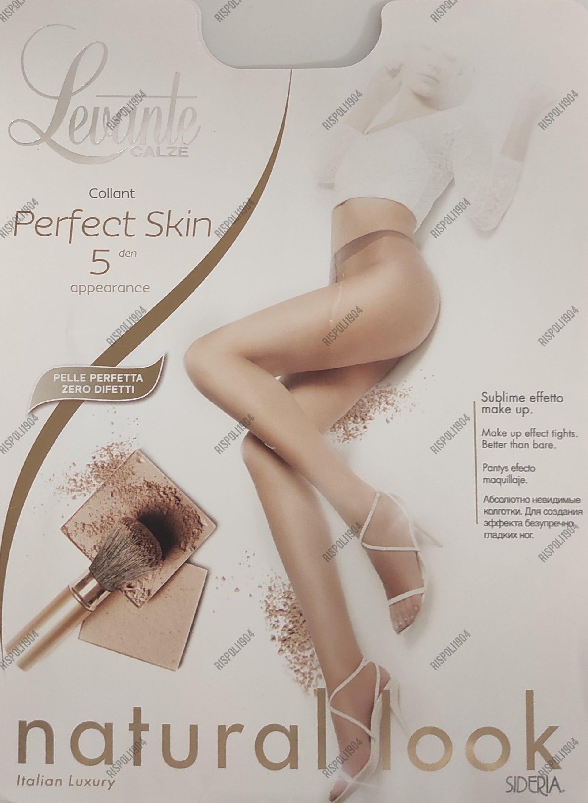 Collant velatissimi sandalo sposa Levante Perfect Skin