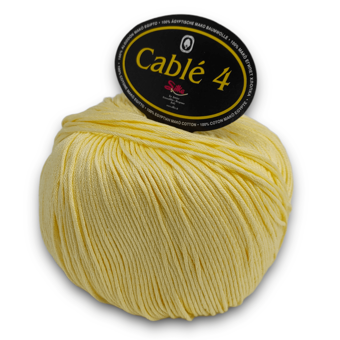 Cotone egiziano SILKE Cablè 4 (100g) - Merceria Rispoli