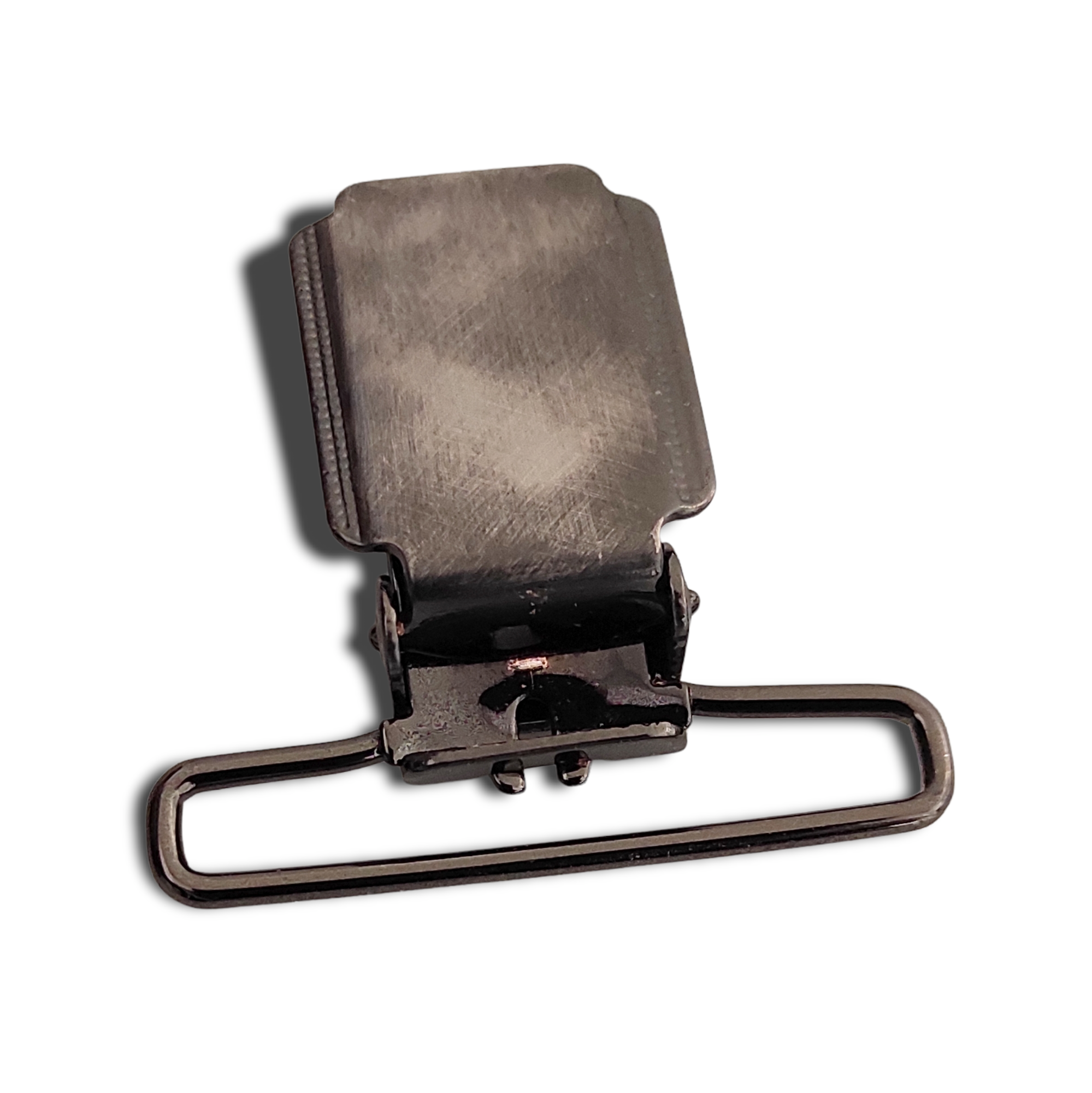 Set Di Clip Di Ricambio Per Bretelle Con Anello 25mm, Argento