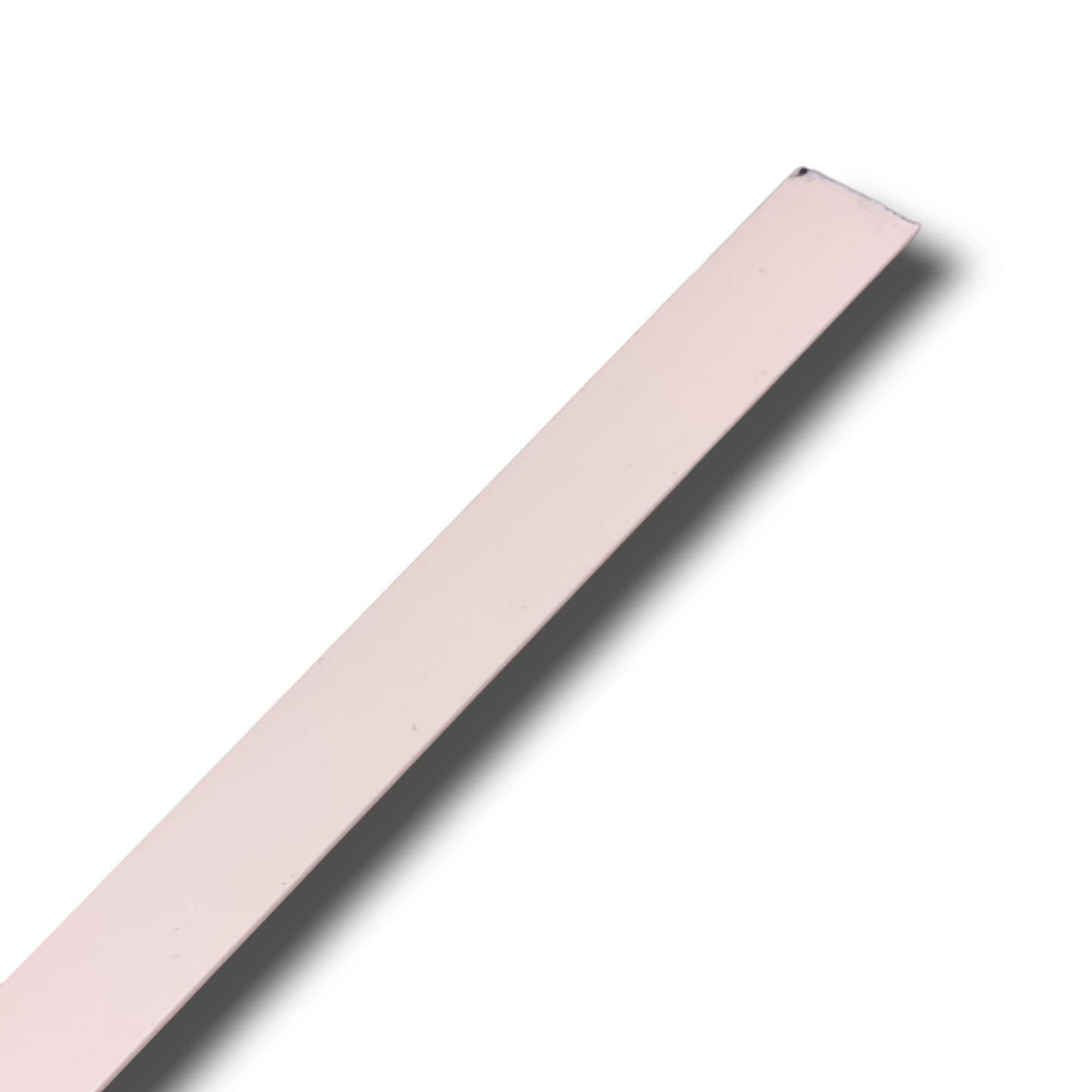 Splint by the meter in coated steel, 15 x 0,50 mm - pink color, for corsetry, orthopedics and wedding dresses