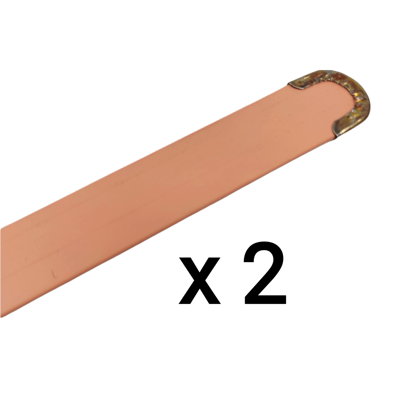 Due stecche in acciaio ricoperto, 15 x 0,50 mm - colore rosa, per corsetteria, ortopedia e abiti da sposa - Merceria Rispoli